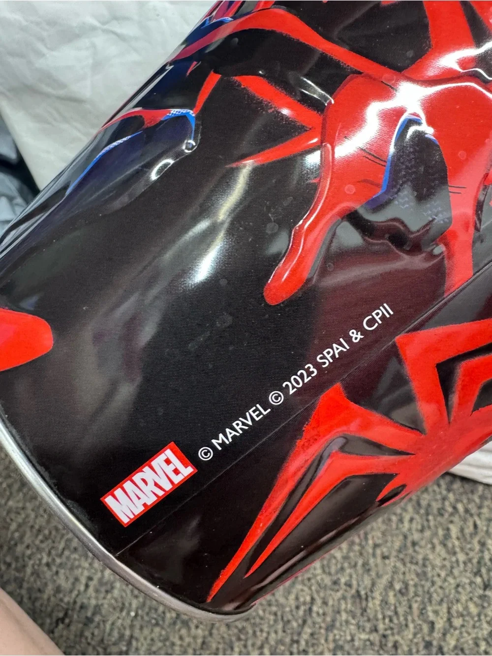Spiderman Across the Spider-Verse Popcorn Tin - Black & Red